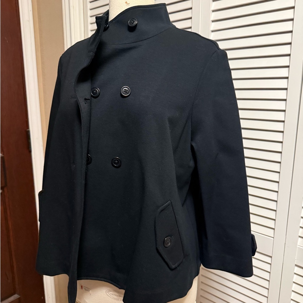 Stunning Black CACHE Contour Collection Jacket size Large